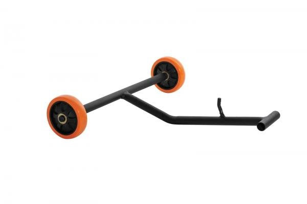Lumag Benzin-Rüttelplatte RP 160 HPC inkl. Gummimatte u. Fahrwerk