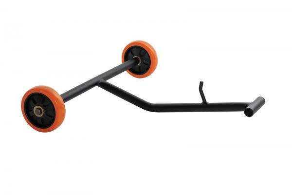 Lumag Benzin-Rüttelplatte RP 200 HPC inkl. Gummimatte und Fahrwerk - Modell 2025