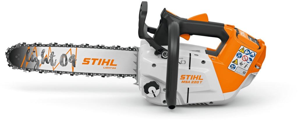 STIHL Akku-Baumpflegesäge MSA 220 T, 3/8", PS3 Pro, Schienenlänge 30 cm