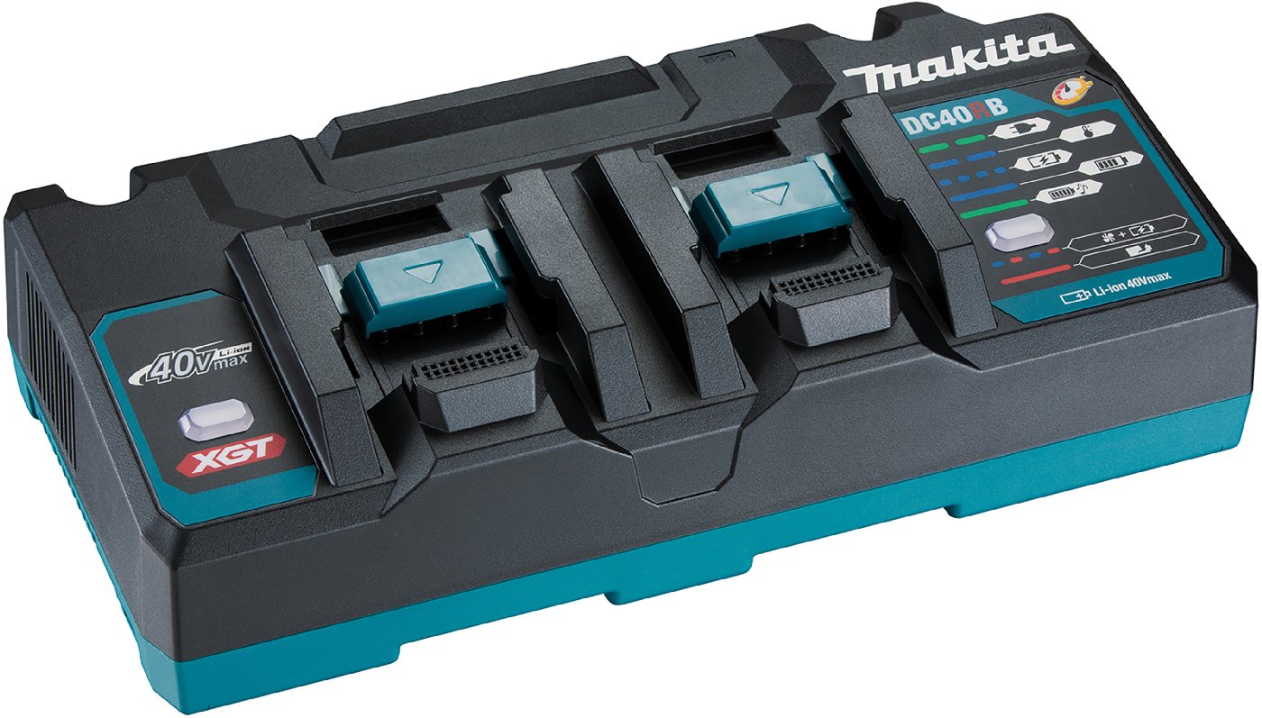 Makita Doppel-Schnellladegerät DC40RB