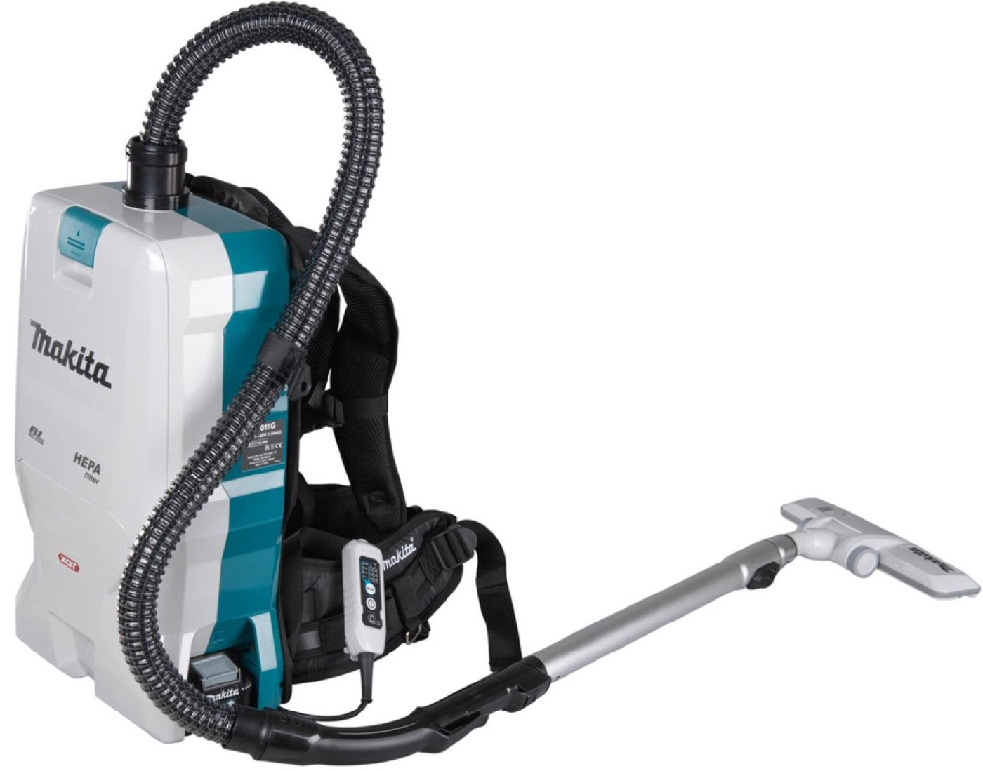 Makita Akku-Rucksackstaubsauger VC011GZ - ohne Akku und Ladegerät - Modell 2025