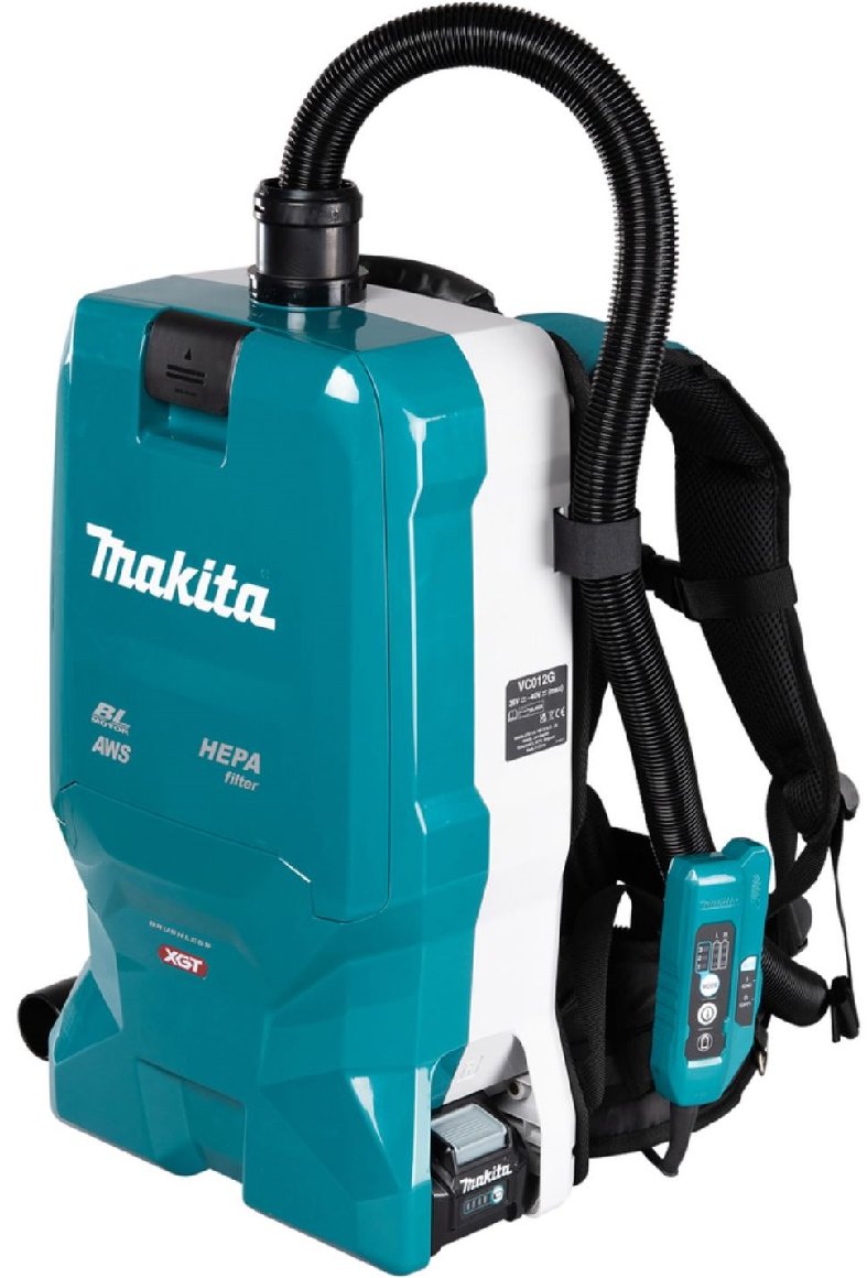 Makita Akku-Rucksackstaubsauger VC012GZ01 - ohne Akku und Ladegerät - Modell 2025