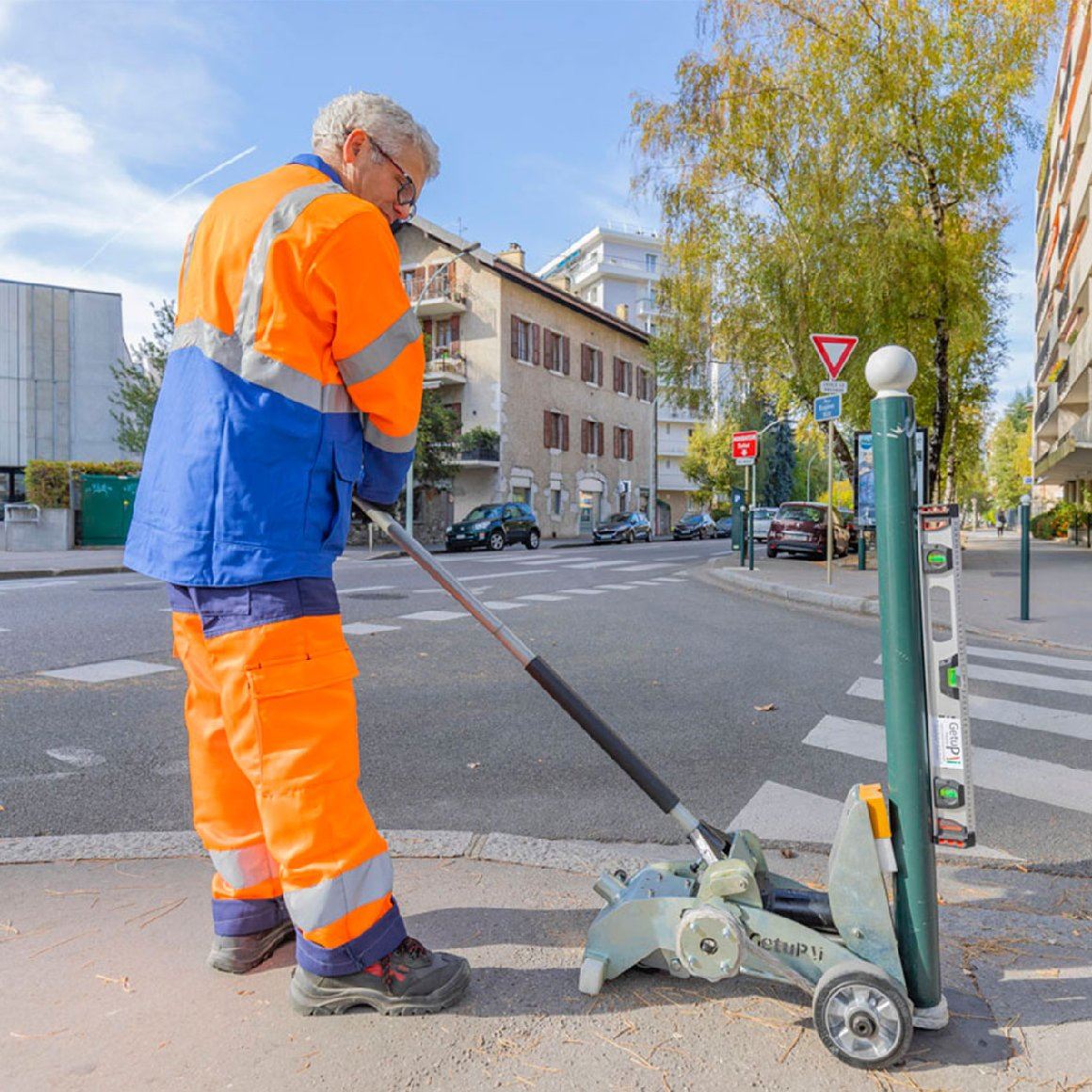Pellenc Pfostenrichtgerät Getup