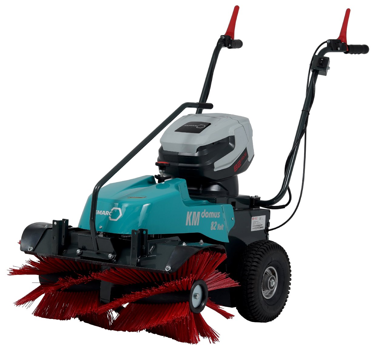 Remarc Schmutz- und Schneekehrmaschine KM DOMUS AKKU 82V ohne Akku und Ladegerät