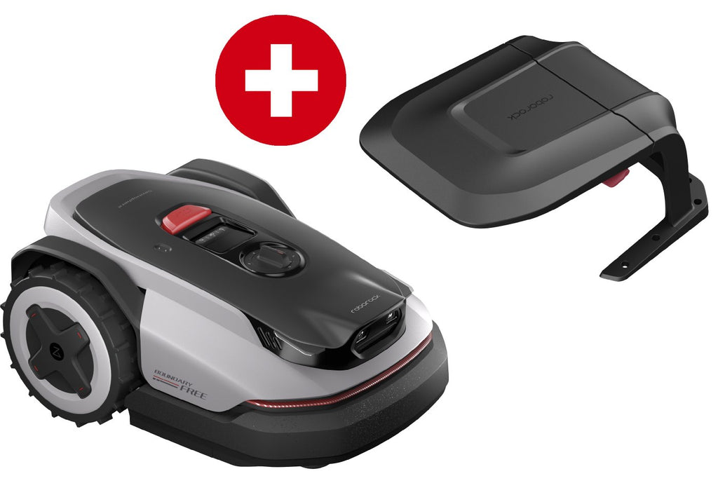 Roborock kabelloser Mähroboter RockNeo Q105 Set mit Garage