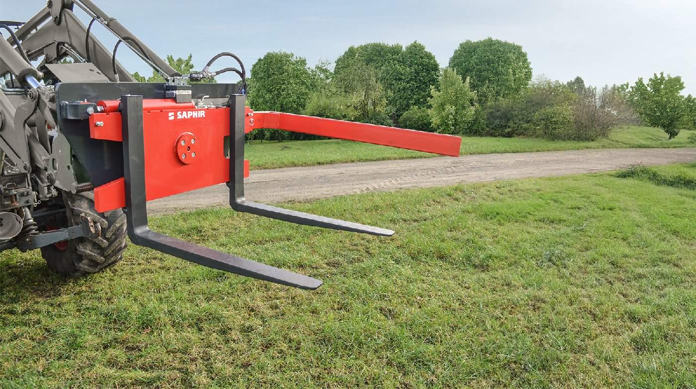 SAPHIR Kistendrehgerät KDG 13/25 130 cm, bis 2,5t mit Euroaufnahme