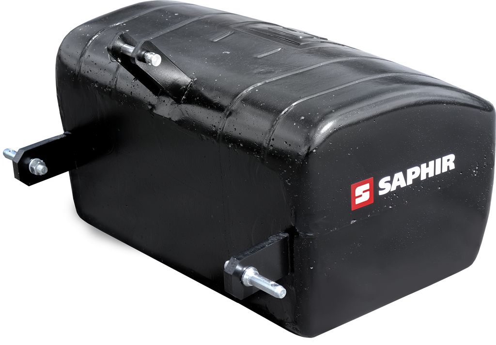SAPHIR Stahlbetongewicht New Generation 400kg Kat. I