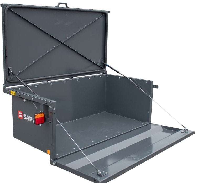 SAPHIR Transportbox TB 141 - Euro- und Dreipunktaufnahme, Spritzwassergeschützt