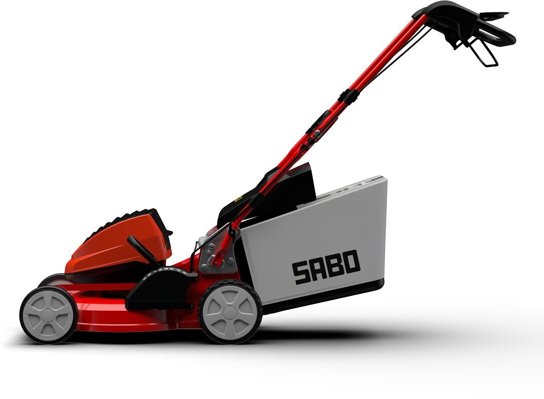 Sabo Akku-Rasenmäher 43-Accu VARIO mit 1 x 4 Ah Akku und Schnellladegerät