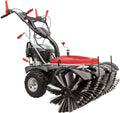 Scheppach Schmutz- und Schneekehrmaschine SC2200PE mit Sammelbehälter und Schneeschild