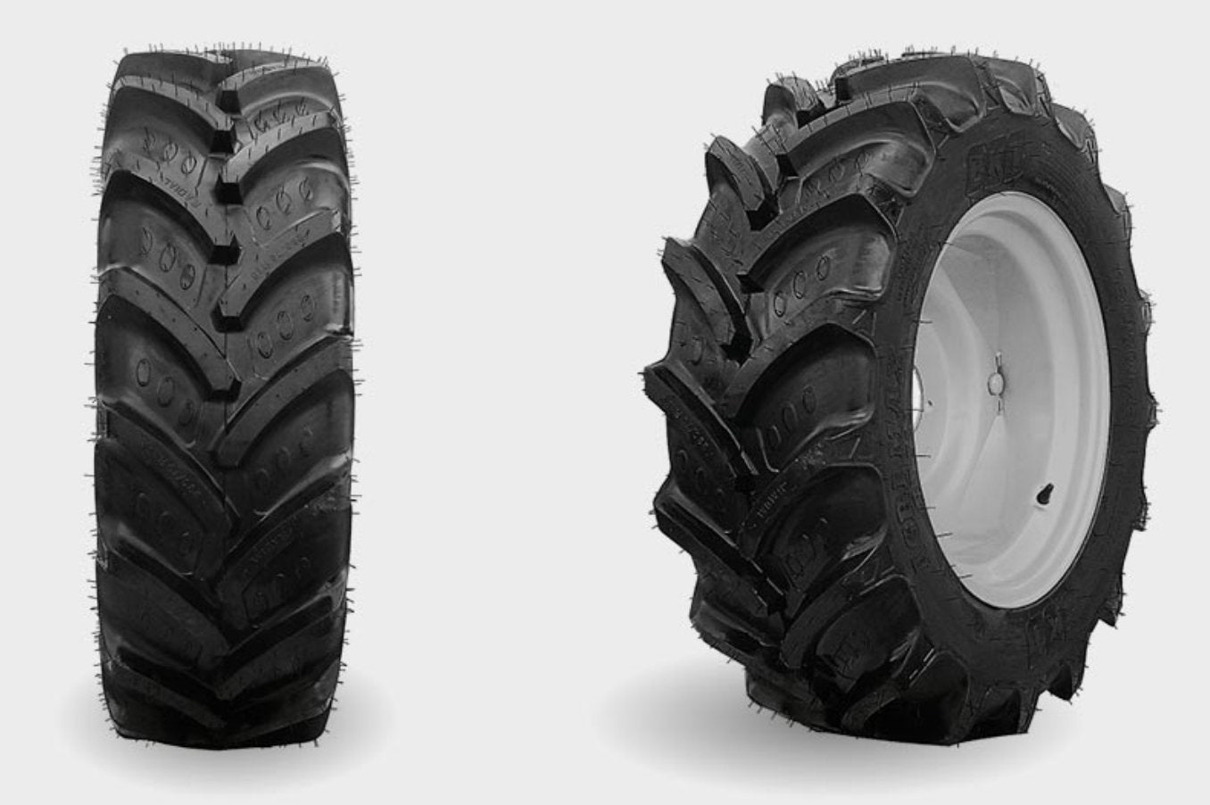 Solis Bereifung Radial: vorne: 6.5/80-12, hinten: 280/70 R18 Landwirtschaftliche-Bereifung