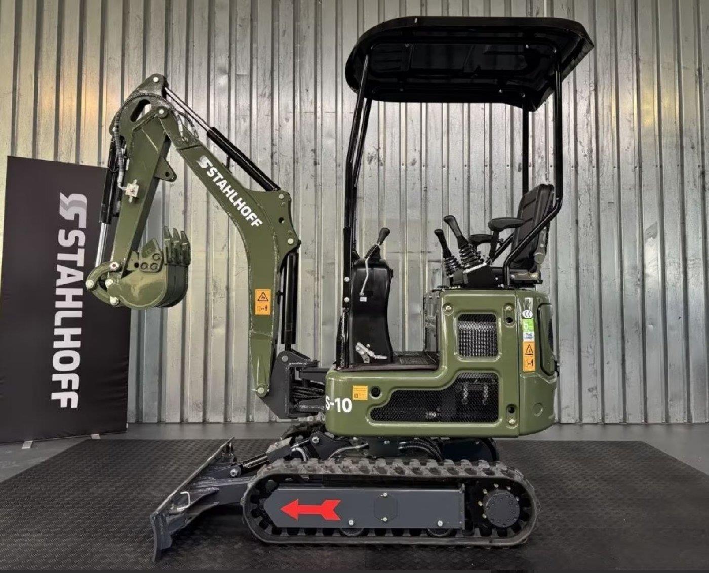 Stahlhoff Minibagger S-10 mit Kubota-Motor
