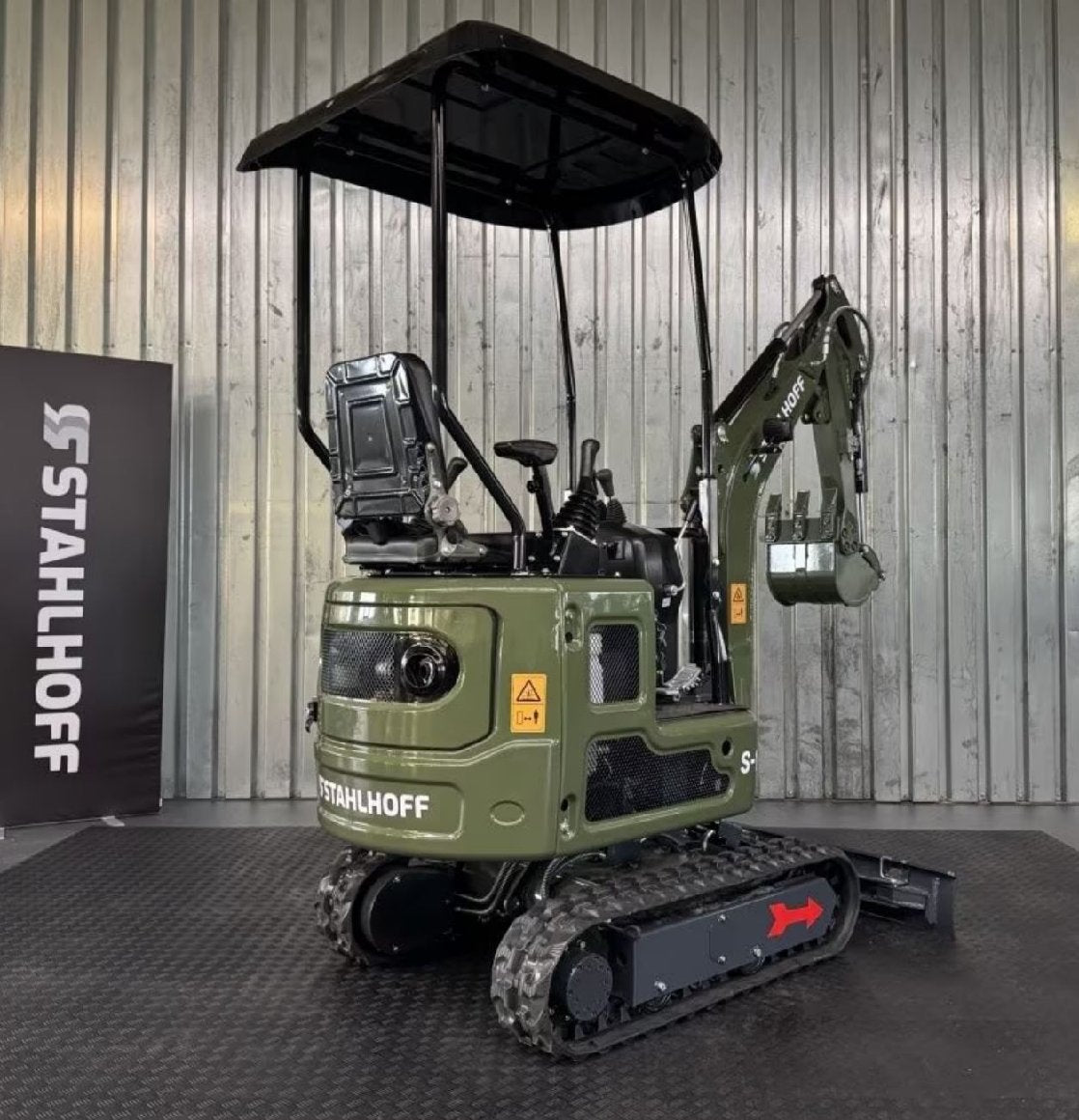 Stahlhoff Minibagger S-10 mit Kubota-Motor