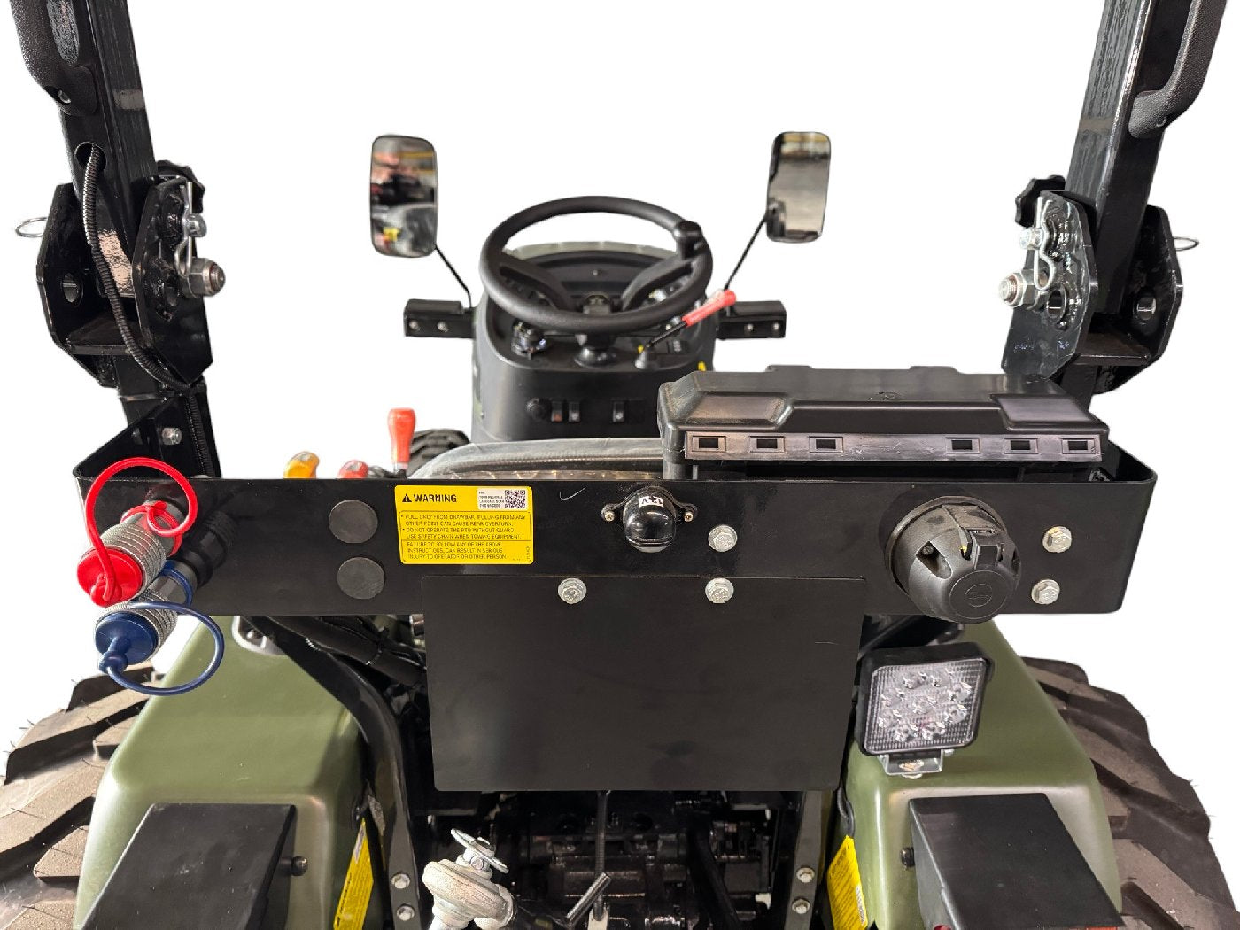 Startrac Allrad-Kleintraktor 22 Nato-Grün mit Industriebereifung