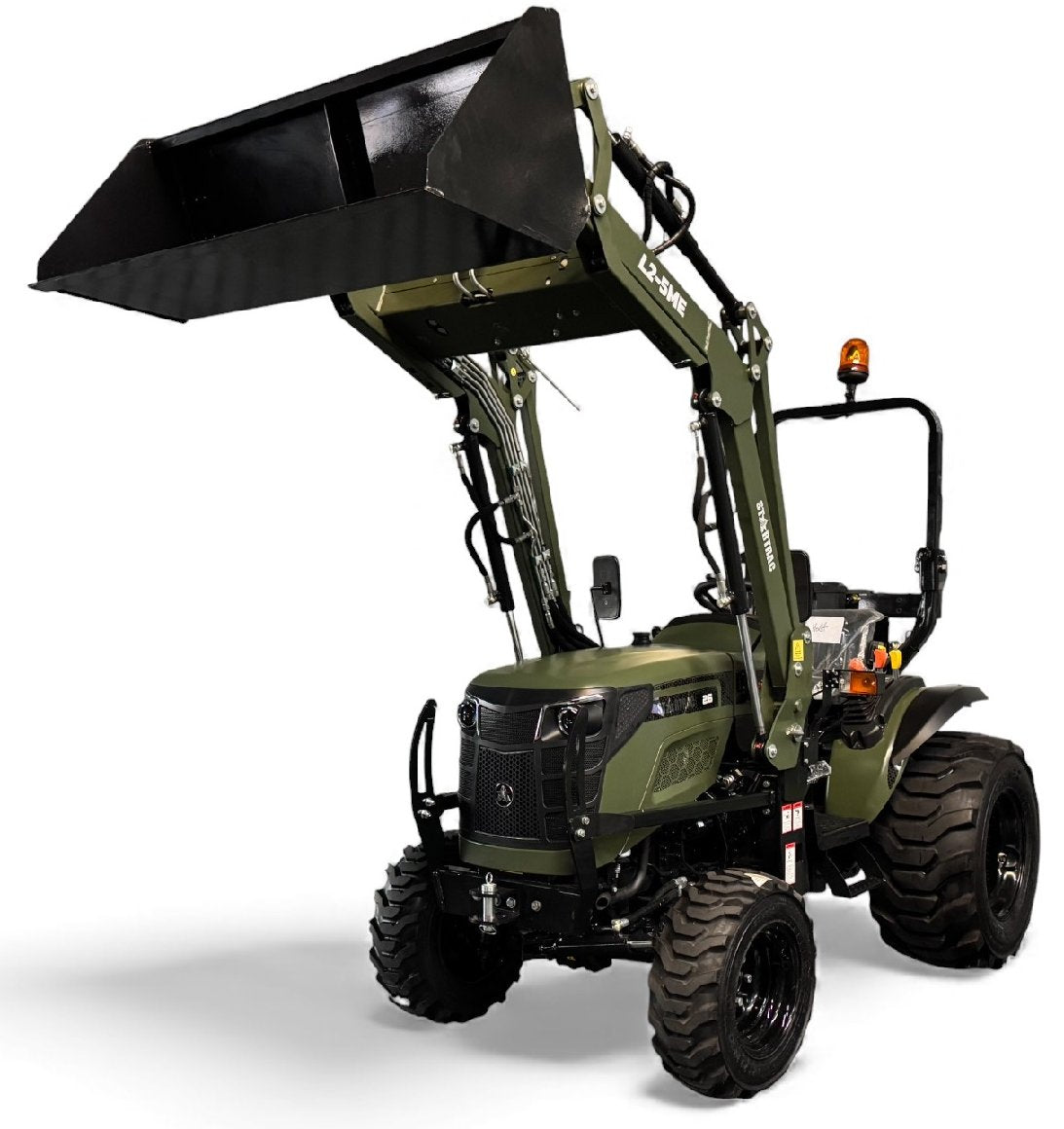 Startrac Allrad-Kleintraktor 26 9+9 mit Frontlader inklusive Schaufel -Grundmaschine ohne Bereifung -5 Farben wählbar