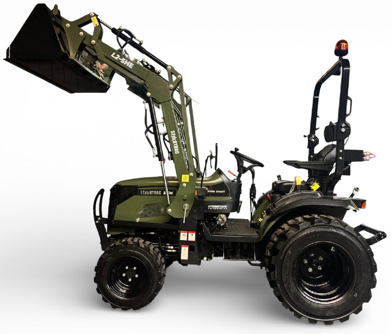 Startrac Allrad-Kleintraktor 26 HST mit Industriebereifung + Frontlader inklusive Schaufel