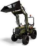 Startrac Allrad-Kleintraktor 26 mit Galaxy-Garden-Pro-Bereifung + Frontlader inklusive Schaufel