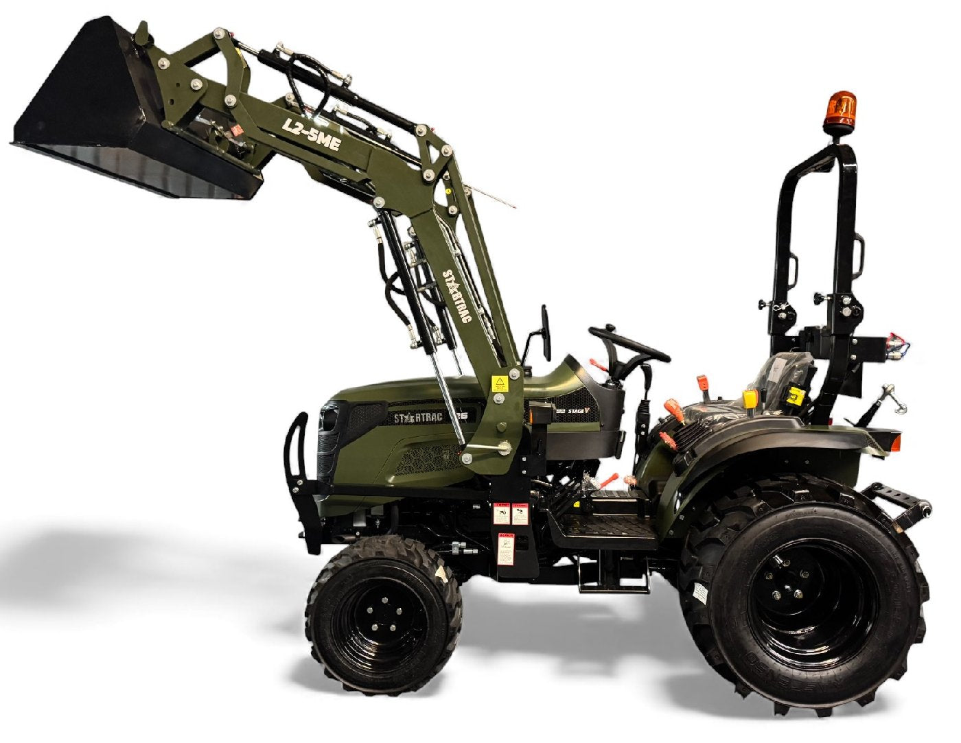 Startrac Allrad-Kleintraktor 26 mit Frontlader inklusive Schaufel -Grundmaschine ohne Bereifung -5 Farben wählbar