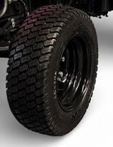 Startrac Rasenbereifung breit vorne: 23x8.5-12, hinten: 33x15.5-16.5 inkl. Kotflügelverbreiterung