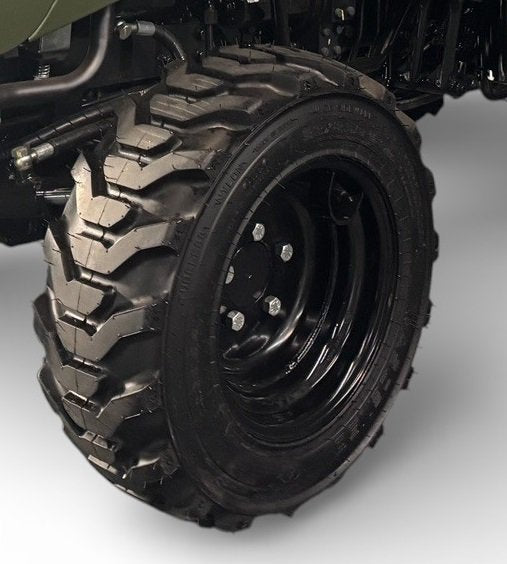 Startrac Industriebereifung vorne: 23x8.5-12, hinten: 33x15.5-16.5 inkl. Kotflügelverbreiterung