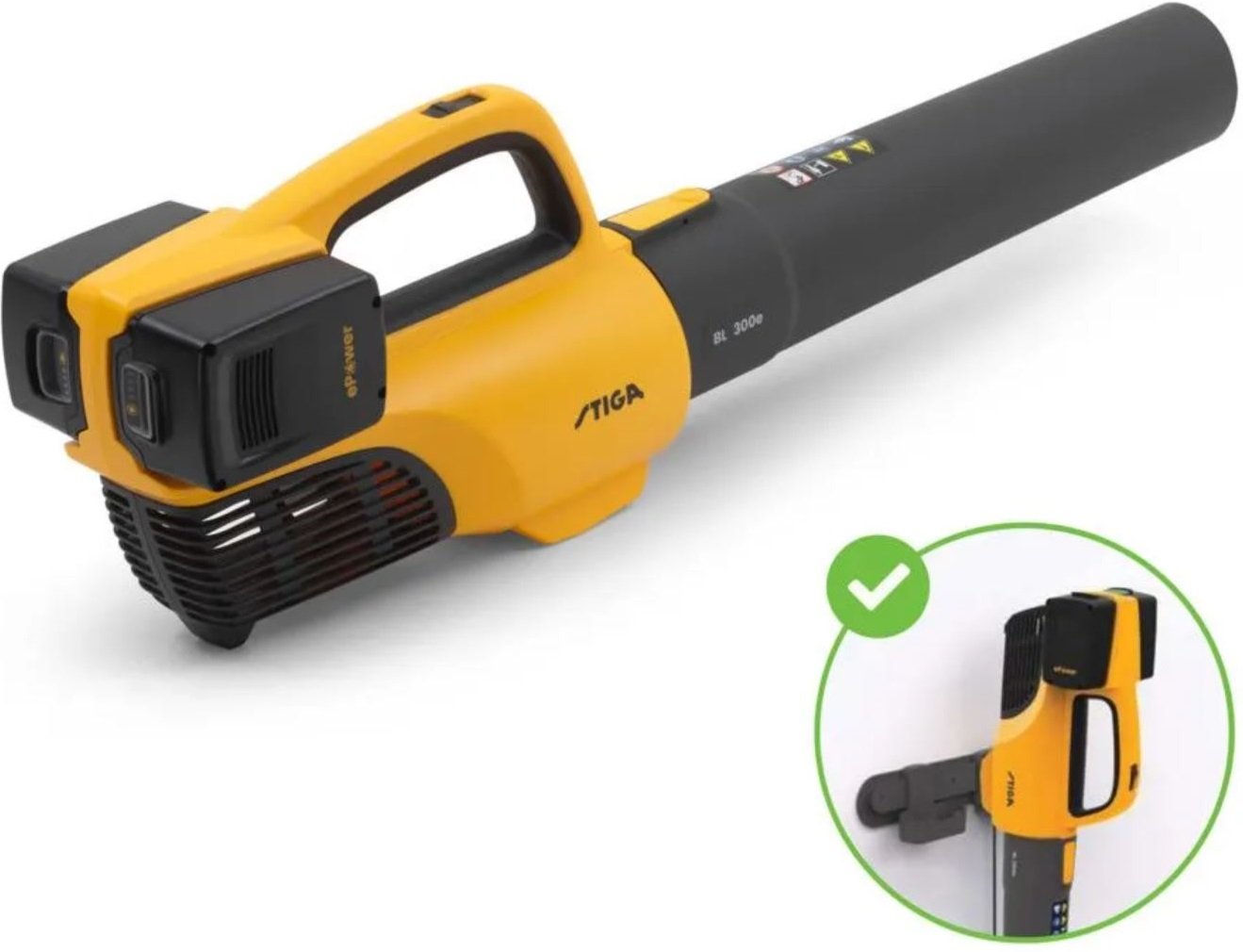 Stiga Akku Laubbläser BL 300e Kit - Modell 2025 Inklusive 2x 20V ePower-Akkus