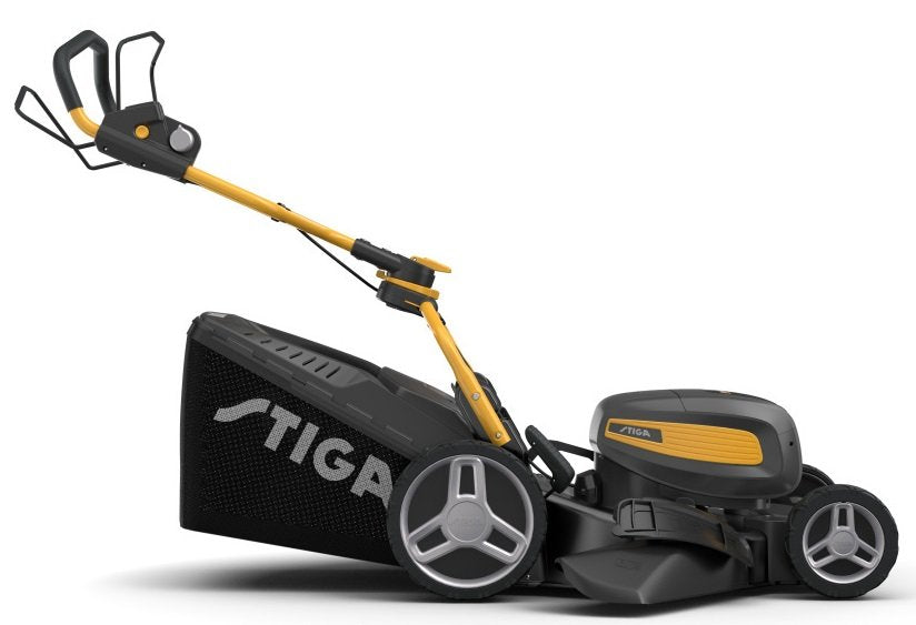 Stiga Akku-Rasenmäher Combi 753e V Kit - inkl. 2x 5 Ah Akku und Ladegerät