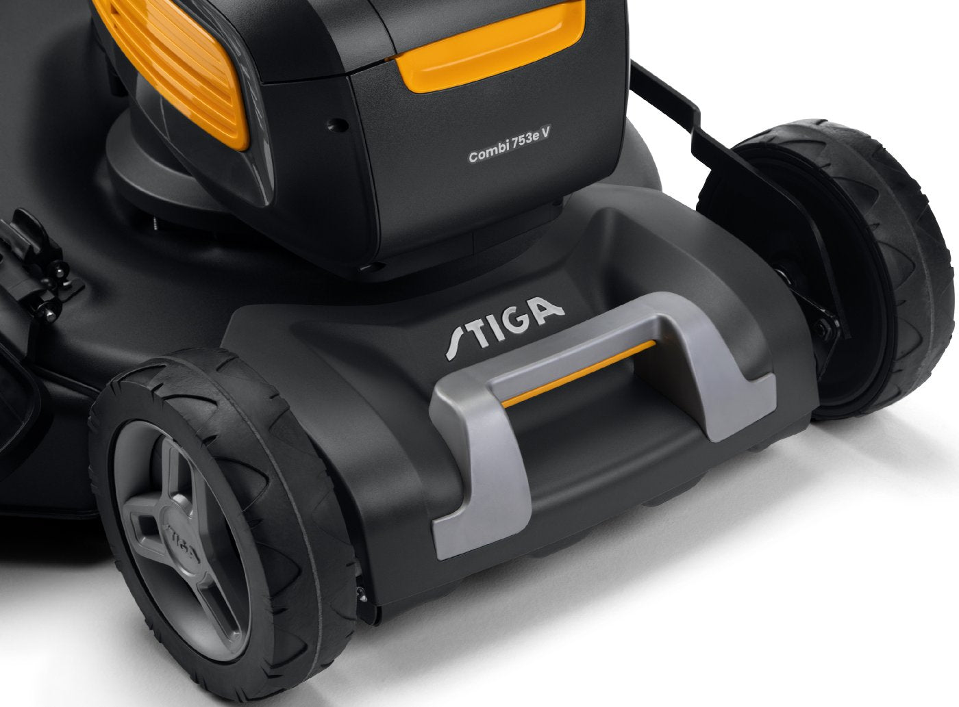 Stiga Akku-Rasenmäher Combi 753e V Kit mit 2x 5 Ah Akku und 2 x Schnell-Ladegerät