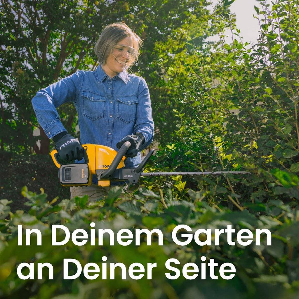 Stiga Akku-Heckenschere HT 300e Kit mit 2 x 2 Ah Akku und Ladegerät