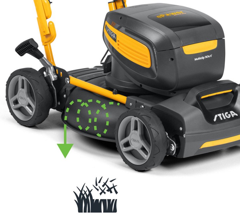 Stiga Akku-Mulchmäher MULTICLIP 747e V Kit
