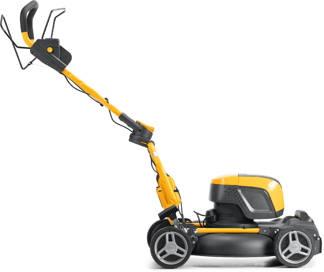 Stiga Akku-Rasenmäher Multiclip 547e S Kit - mit 1 x 5 Ah Akku E 450 und Schnell-Ladegerät C 430 F