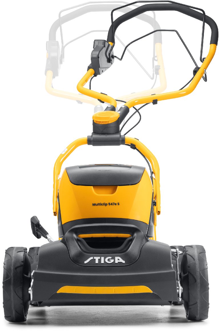 Stiga Akku-Rasenmäher Multiclip 547e S Kit - mit 1 x 5 Ah Akku E 450 und Schnell-Ladegerät C 430 F