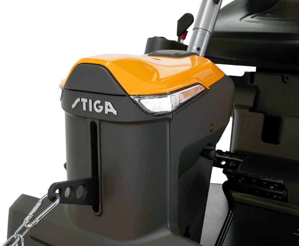 Stiga Frontmäher Park 500 WX mit Mähdeck Combi Pro 110 Q Plus