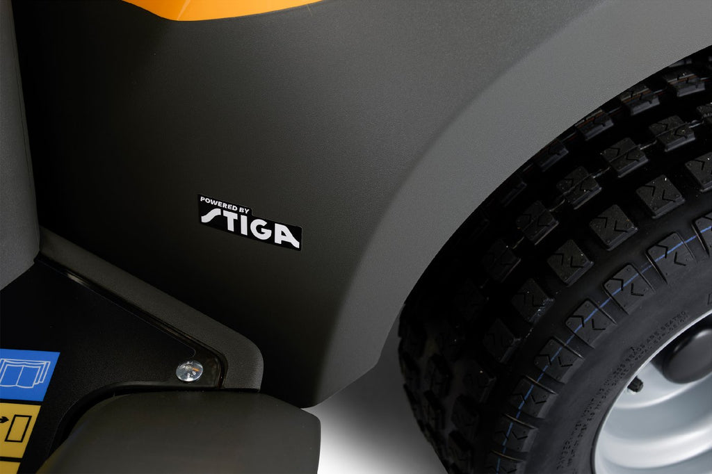 Stiga Frontmäher Park 500 WX mit Mähdeck Combi Pro 110 Q Plus