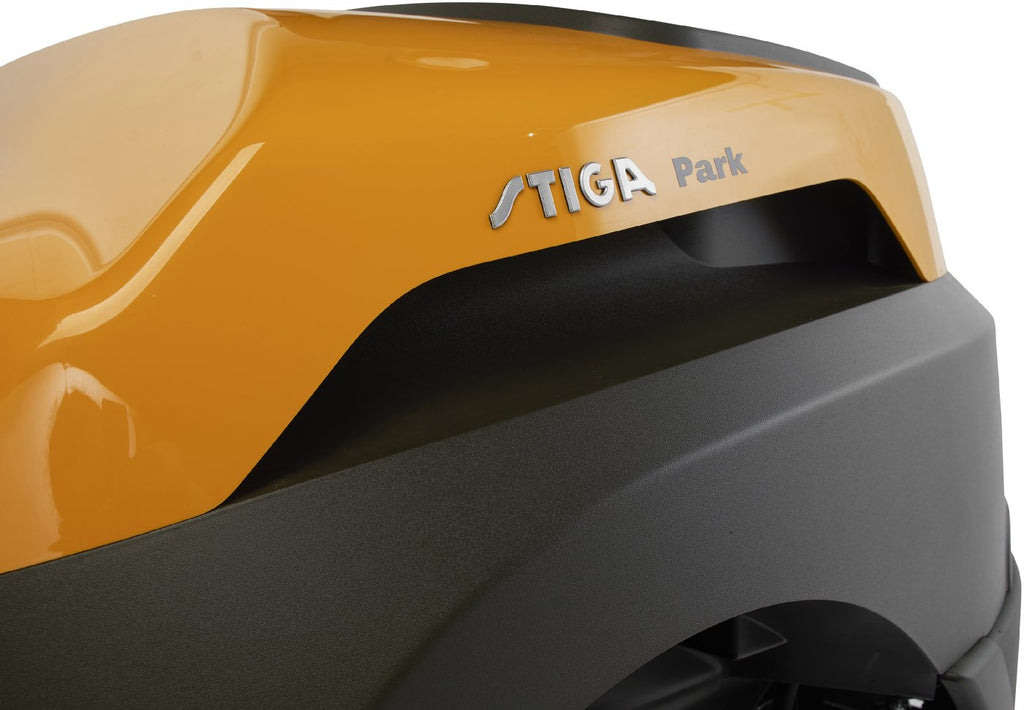 Stiga Frontmäher Park 500 WX mit Mähdeck Combi Pro 110 Q Plus