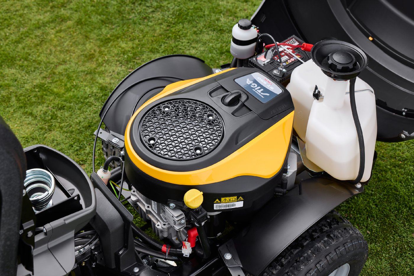 Stiga Frontmäher Park 500 WX mit Mähdeck Combi Pro 110 Q Plus