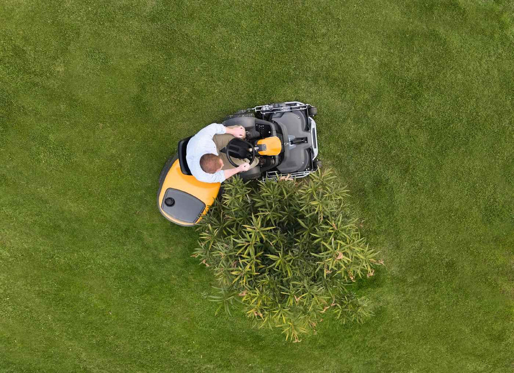Stiga Frontmäher Park 500 WX mit Mähdeck Combi Pro 110 Q Plus