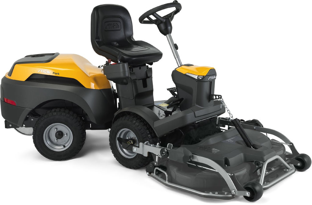Stiga Frontmäher Park 500 W mit Mähwerk Combi Pro 100 Q Plus