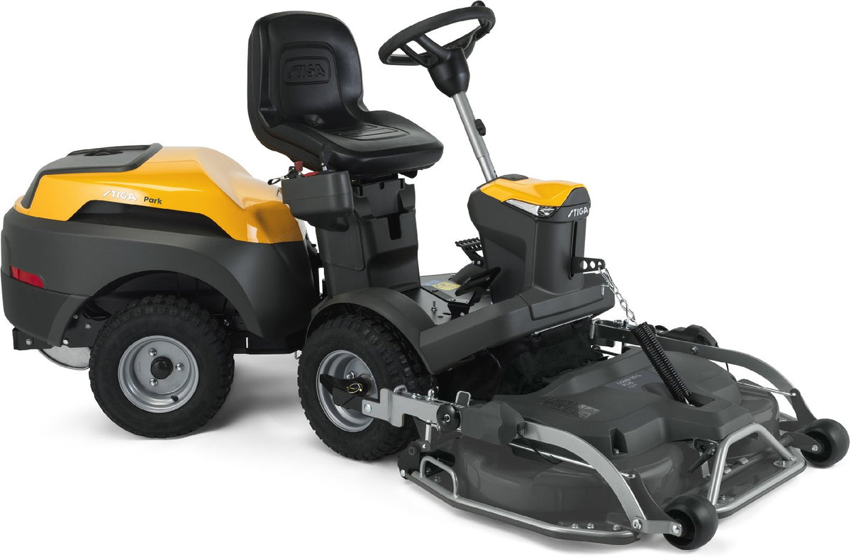 Stiga Frontmäher Park 500 W mit Mähwerk Combi Pro 100 Q Plus