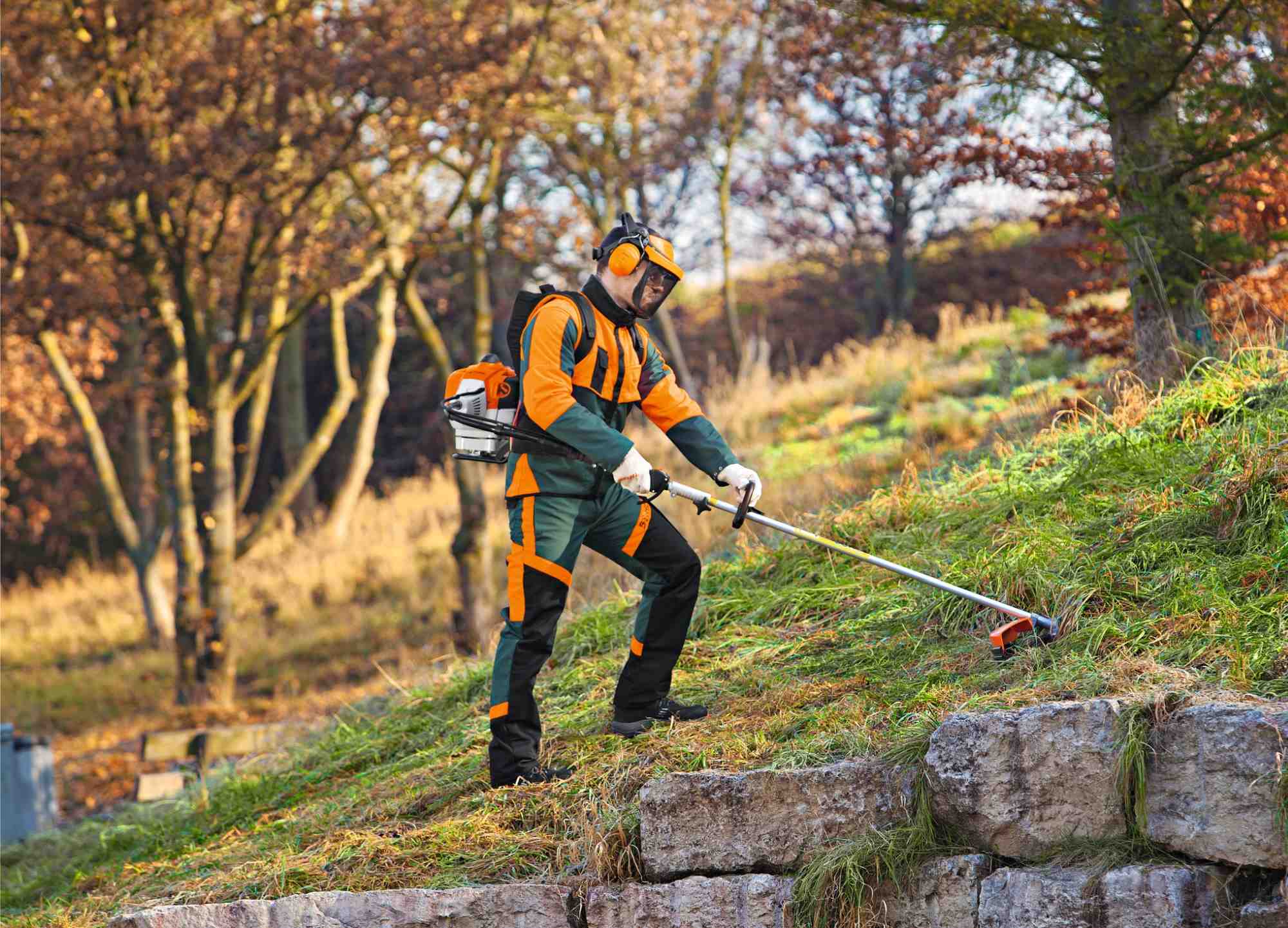 STIHL Rückentragbare Benzin-Motorsense FR 460 TC-EFM  / AC 36-2