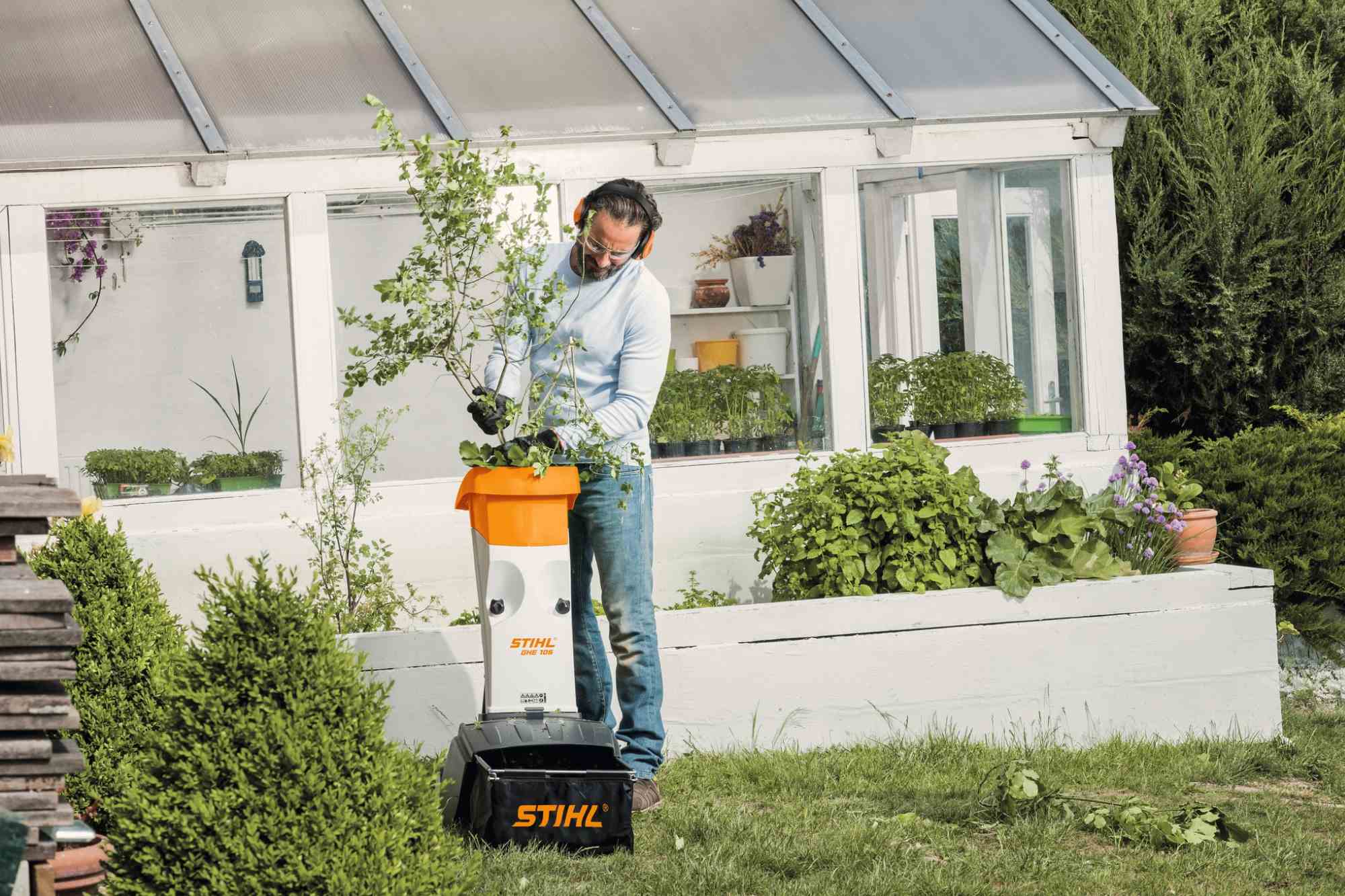 STIHL Elektro-Häcksler GHE 105