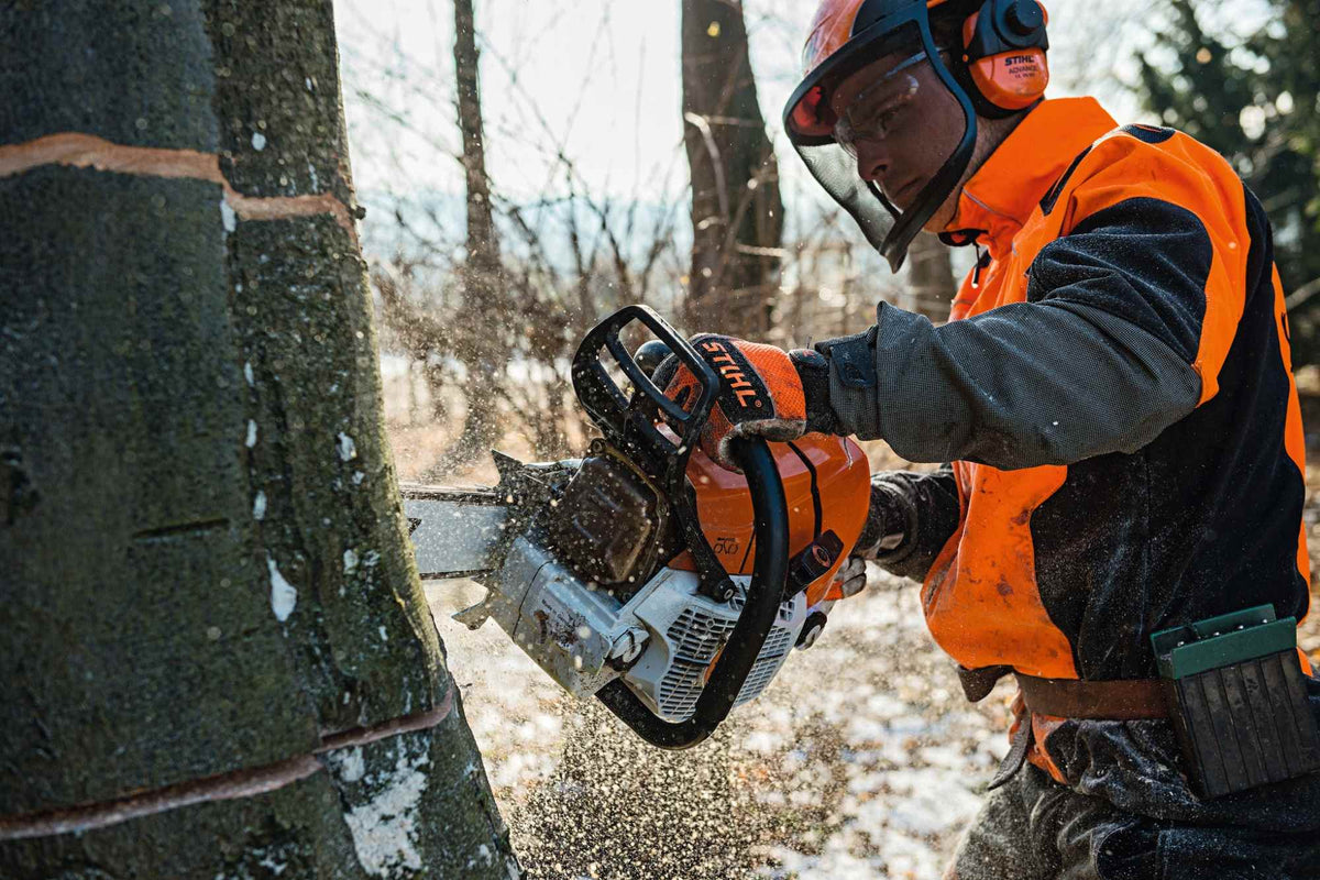 STIHL Benzin-Motorsäge MS 661 C-M, RH, Schienenlänge 63 cm