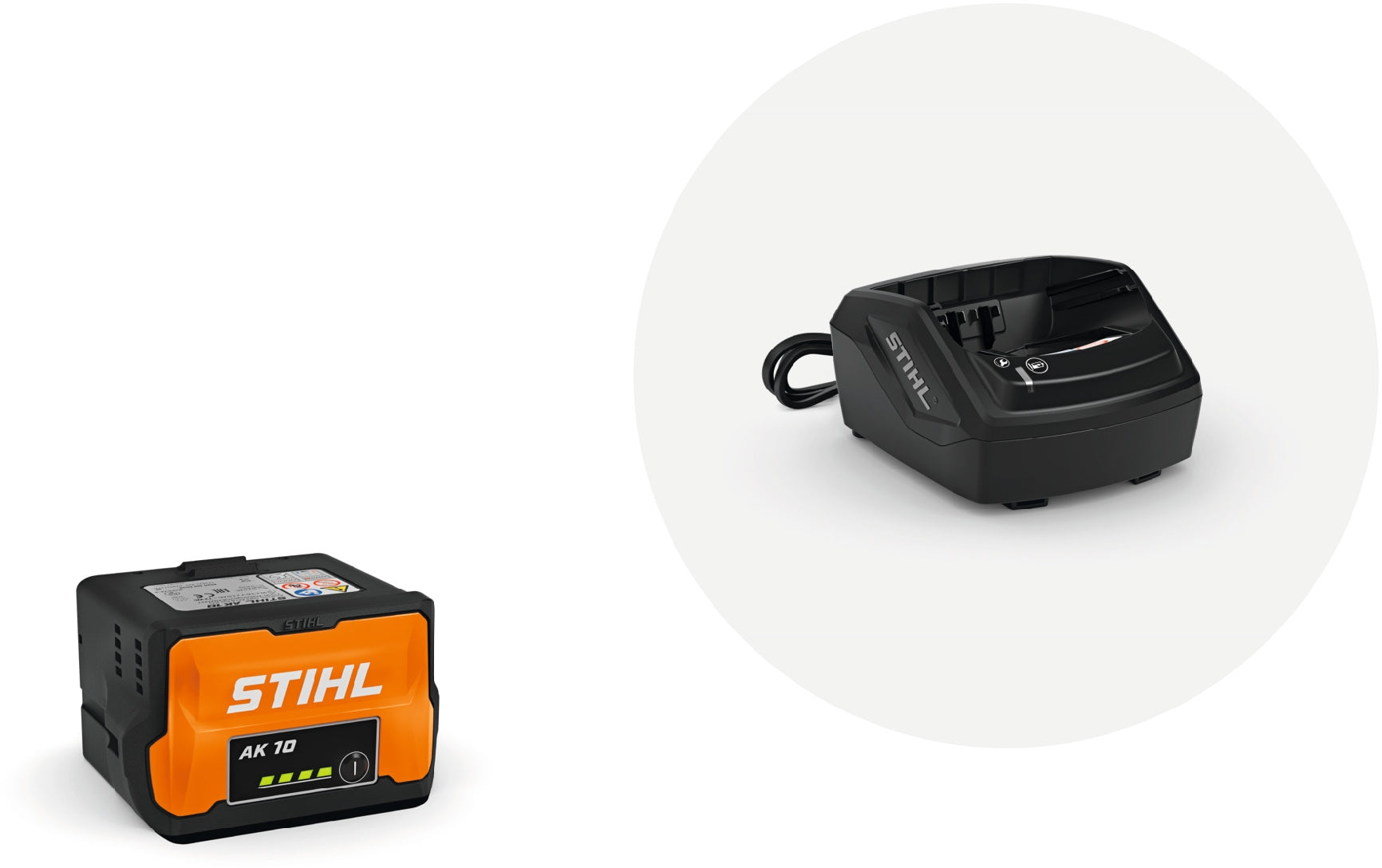 STIHL Starter Set AK 10 mit Akku AK 10 und Ladegerät AL 101