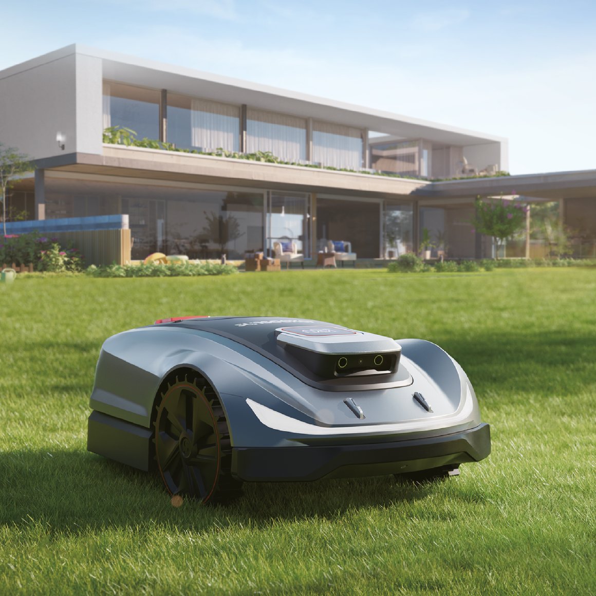 Sunseeker kabelloser Mähroboter Elite X5 - Aktion inkl. GRATIS Design Garage im Wert von 229,00 €