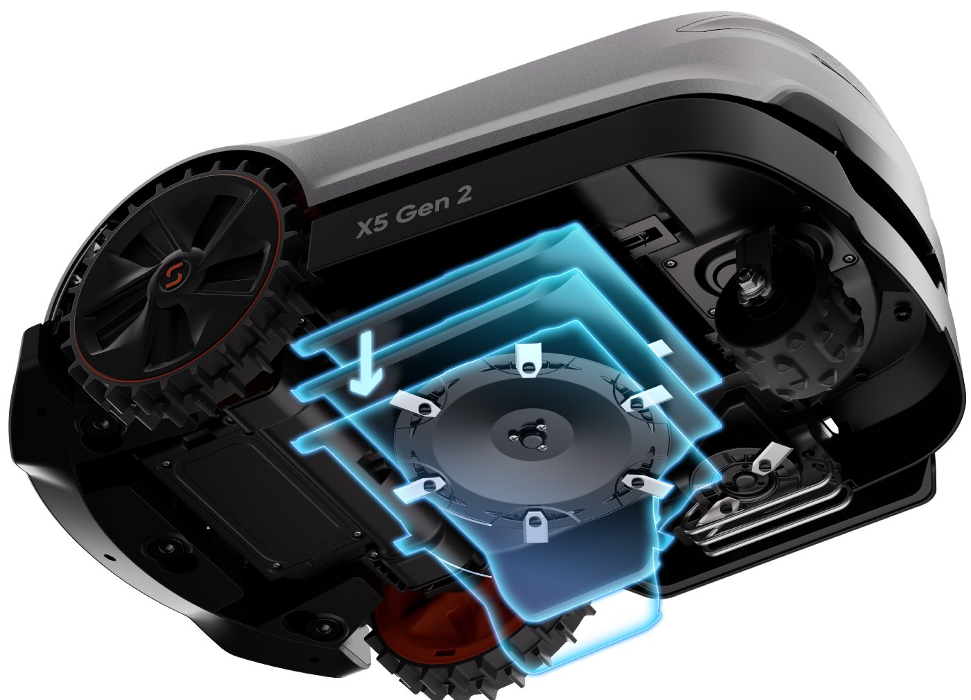 Sunseeker kabelloser Mähroboter X5 GEN 2 - Aktion inkl. GRATIS Design Garage im Wert von 229,00 €
