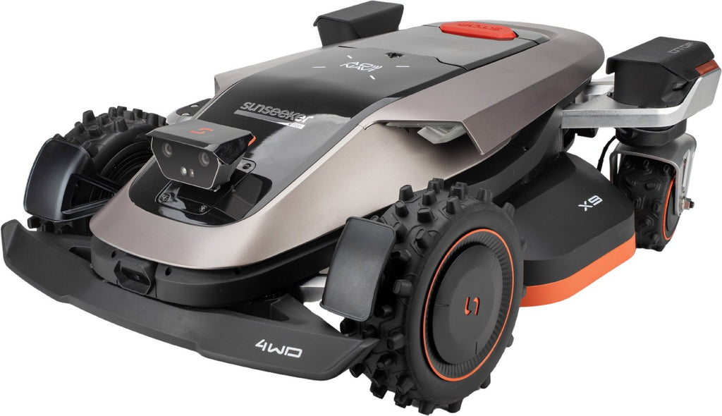Sunseeker kabelloser Mähroboter X9 für Sportplätze und Großflächen (mit Allrad)