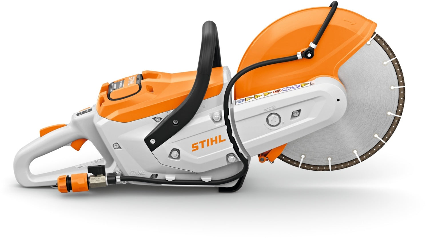 STIHL Akku-Trennschleifer TSA 300 Rescue mit 300 mm Diamant-Trennscheibe D-R80
