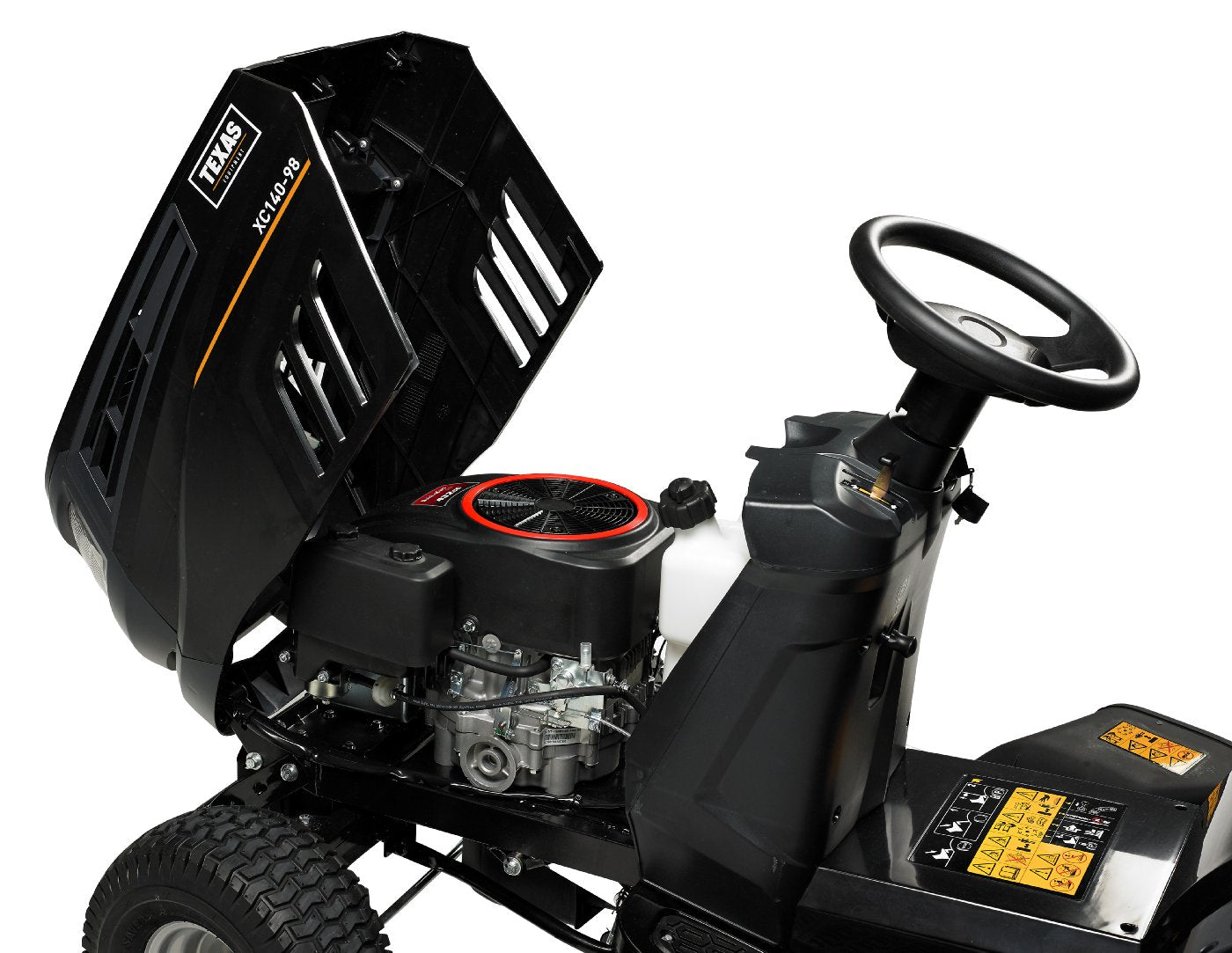 Texas Rasentraktor XC140-98H inkl. Mulchkit