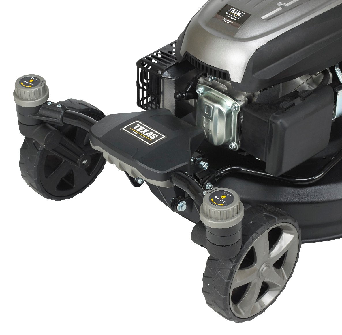 Texas Benzin-Rasenmäher mit Radantrieb ZT 5110TR / WE Zero Turn + E-Start - Modell 2025