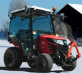 Tym Allrad-Kompakttraktor T255 HST mit Winterpaket Kabine, Schneeschild und Streuer