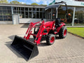Tym Allrad-Kompakttraktor T265 HST mit Industriebereifung, Frontlader, Palettengabel, OPG-Dach -Vorführer